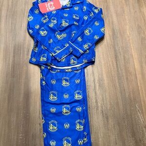 Golden State Warriors Blue Kids Pajamas